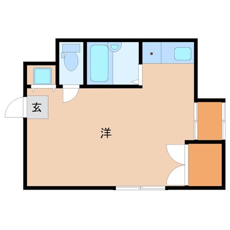 出屋敷駅 徒歩3分 2階の物件間取画像